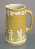 Wedgwood Yellow Jasper Dip Tall Jug