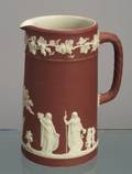 Wedgwood Crimson Jasper Dip Tall Jug