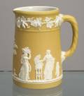 Wedgwood Yellow Jasper Dip Tall Jug
