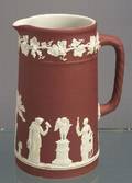 Wedgwood Crimson Jasper Dip Tall Jug