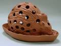 Wedgwood Terracotta Solid Jasper Hedgehog and Undertray