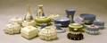 Twentyfour Modern Wedgwood Solid Jasper Items