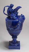 Wedgwood Blue Glazed Earthenware Water Ewer