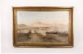 Giovanni Battista Italian Coastal Landscape Oil