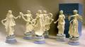 Six Modern Wedgwood Jasper Dancing Hours Figures