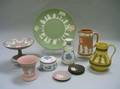 Ten Assorted Modern Wedgwood Solid Jasper Table Articles