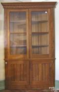 Walnut 1pc corner cupboard