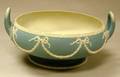Wedgwood Light Blue Jasper Dip TwoHandled Salad Bowl