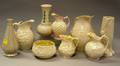 Nine Assorted Irish Belleek Porcelain Items