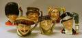 Six Large Royal Doulton Character Jugs