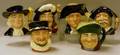 Six Large Royal Doulton Character Jugs