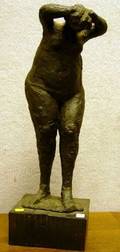 Bronze Bather Sculpture