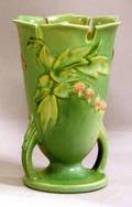 Roseville Pottery Bleeding Heart Vase