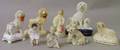 Eight Assorted Small Staffordshire and China Figures