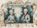 Continental School 18th Century Style Lady and Gentleman in a Landscape
