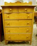 Early 20th Century Oak Tall Chest