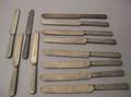 Tiffany  Co Silver Plated Set of Eight Dinner and Four Luncheon Knives