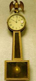 Federal Mahogany Banjo Wall Timepiece