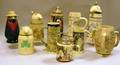 Ten Assorted German Stoneware Steins