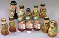 Twelve Small Royal Doulton Toby Jugs