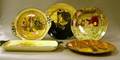 Royal Doulton Robert Burns Series Ware Cake Plate and Six Assorted Plates