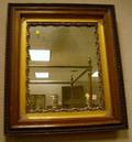 Victorian Gilt Gesso and Walnut Mirror