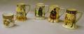 Four Royal Doulton Series Ware Mugs and a Doulton Burslem Mug