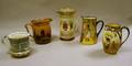 Five Royal Doulton Series Ware Jugs
