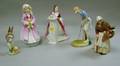 Five Royal Doulton Porcelain Figures