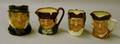 Three Small and a MidSize Royal Doulton Character Jugs