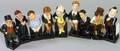Nine Small Royal Doulton Porcelain Dickens Figures