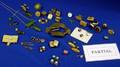 Assortment of Period Jewelry Accessories and Findings