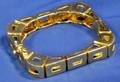 18kt Yellow Gold Rectangular Bracelet