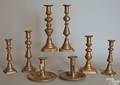 Brass candlesticks