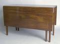 Hepplewhite mahogany drop leaf table