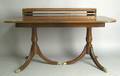 Federal style mahogany dining table