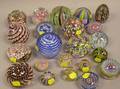 Twentytwo Art Glass Paperweights