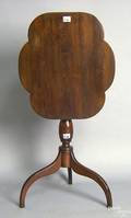 Pennsylvania Federal mahogany candlestand