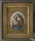 KPM porcelain plaque late 19th c