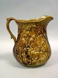 Rockingham Glazed Pitcher