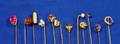 Twelve Assorted Late Victorian Stickpins