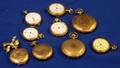 Nine Goldfilled Pocket Watches