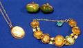Group of Egyptian Scarab Jewelry
