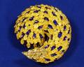 18kt Gold and Diamond Brooch