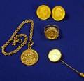 Group of Gold Coin Mounted Jewelry