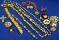 Group of Italian Murano Glass Beaded Jewelry and MicroMosaic Jewelry