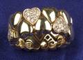 18kt Gold and Diamond Ring Cartier