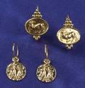 18kt Gold Earpendants
