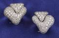 Platinum and Diamond Earrings