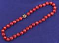 Red Jasper Bead Necklace Elizabeth Gage